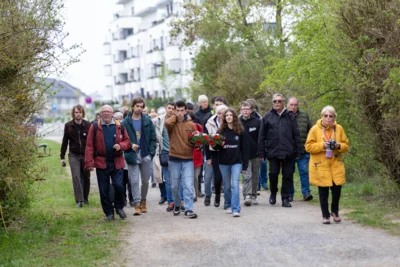 Foto des Albums: Gemeinsame Gedenkveranstaltung mit der Amicale Sachsenhausen im Geschichspark
