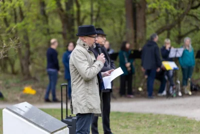 Foto des Albums: Gemeinsame Gedenkveranstaltung mit der Amicale Sachsenhausen im Geschichspark