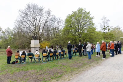 Foto des Albums: Gemeinsame Gedenkveranstaltung mit der Amicale Sachsenhausen im Geschichspark
