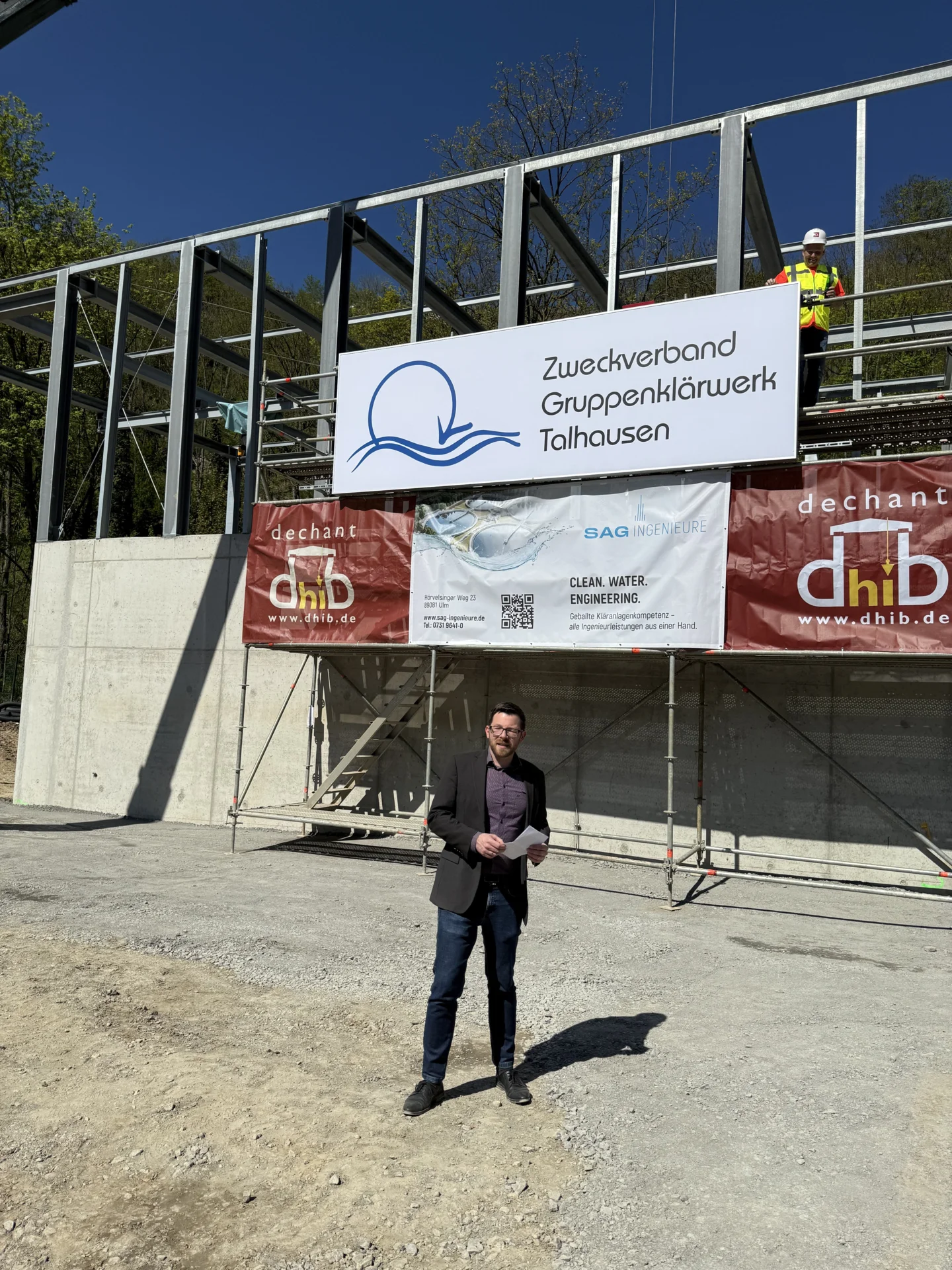 Bild: Verbandsvorsitzender Bürgermeister Hübner