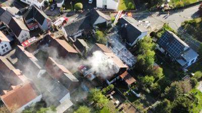 Foto des Albums: Scheunenbrand Krofdorf-Gleiberg