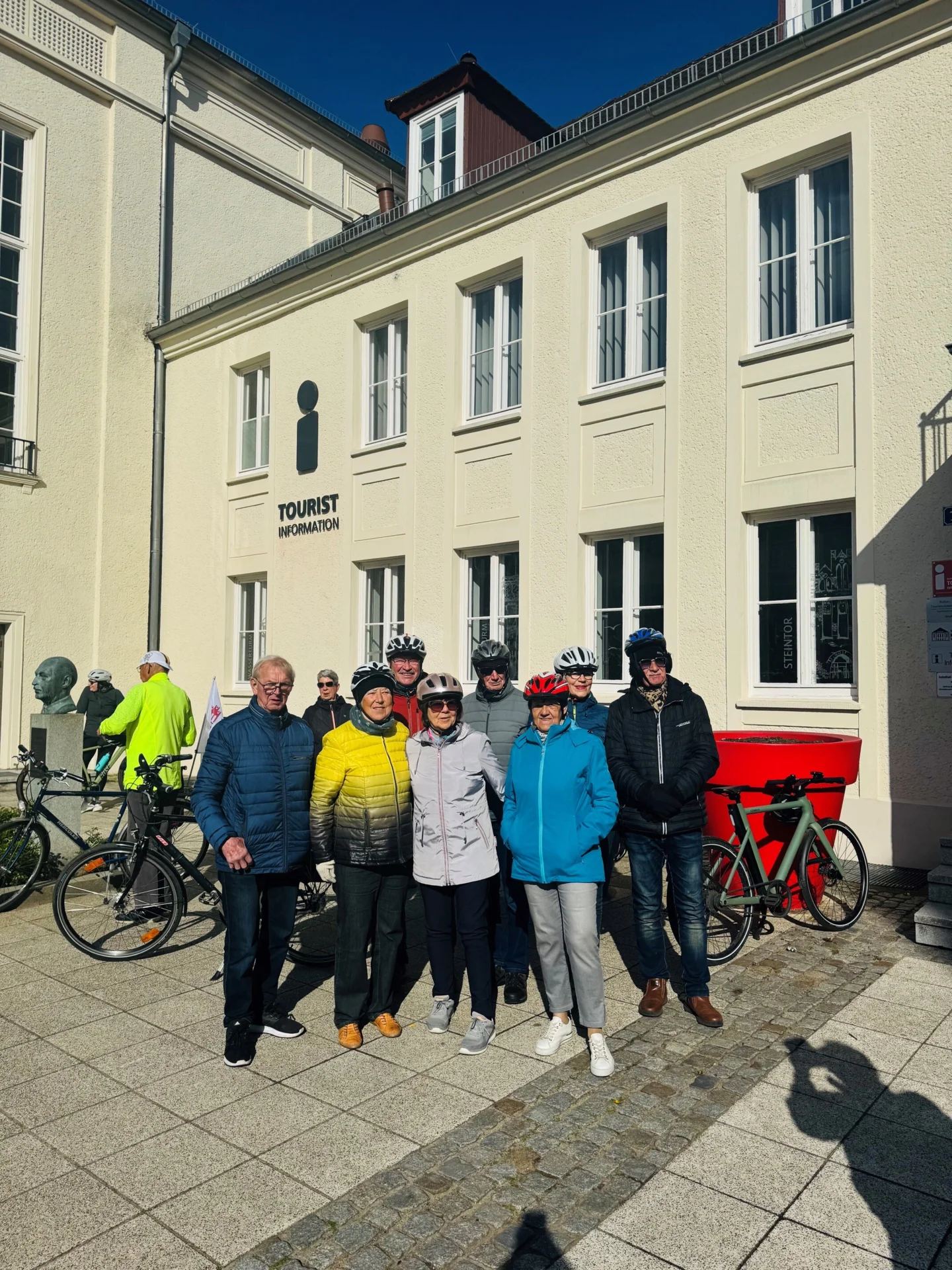 Bild: Vor dem Start in Wittenberge