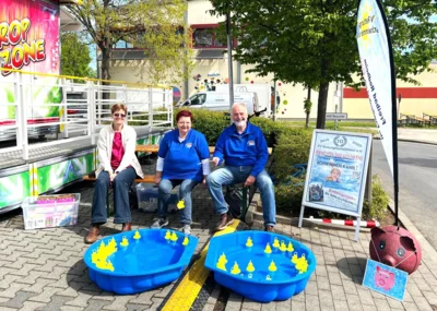 Stand ist eingerichtet 