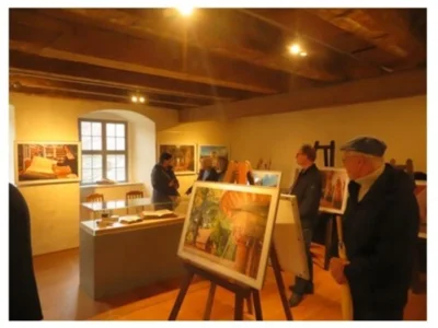 Ausstellungser&ouml;ffnung  (Bild vergr&ouml;&szlig;ern)
