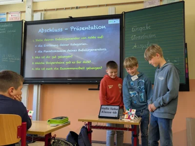 Robotik Kl. 4b 