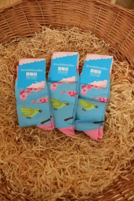 Kirschbl&uuml;tensocken  (Bild vergr&ouml;&szlig;ern)