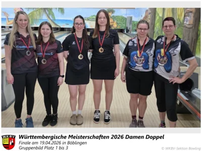 Foto des Albums: Württembergische Meisterschaften 2026 Damen und Herren Doppel