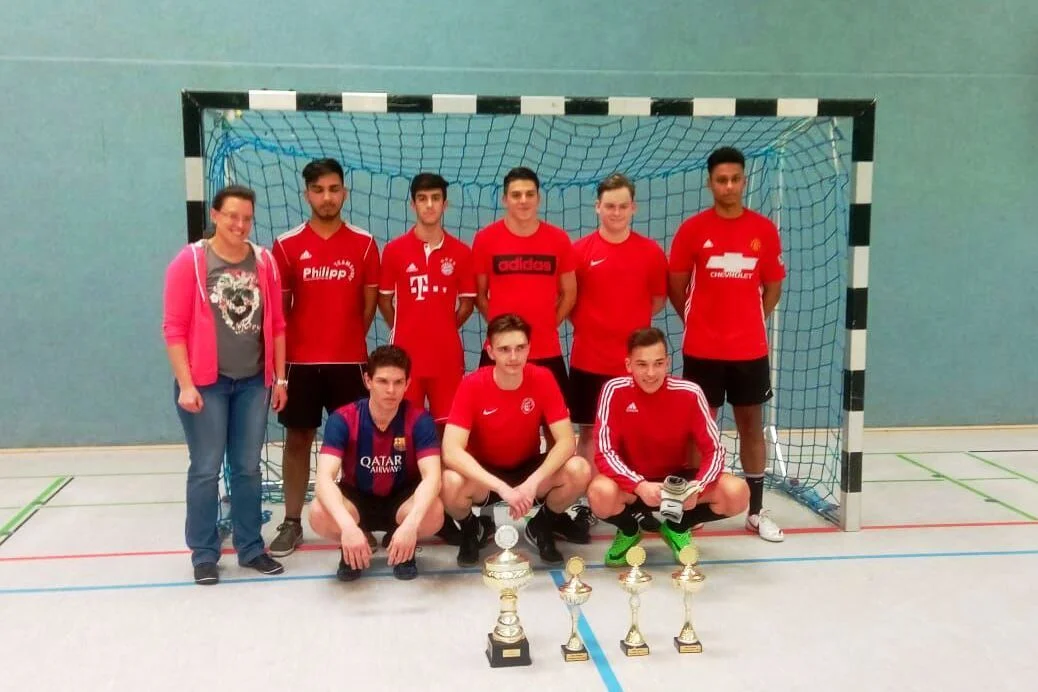 Bild: 2. Platz: CW2U5 (Zweijährige Berufsfachschule für Wirtschaft und Verwaltung, Unterstufe)