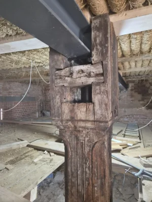 Foto des Albums: Bau Gabelstütze und Laubengang Kultur|Kloster|Kyritz