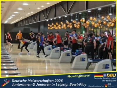 Foto des Albums: Fotoalbum 1 von den Deutsche Meisterschaften 2026 der  Juniorinnen & Junioren (U23) in Leipzig, Bowl-Play