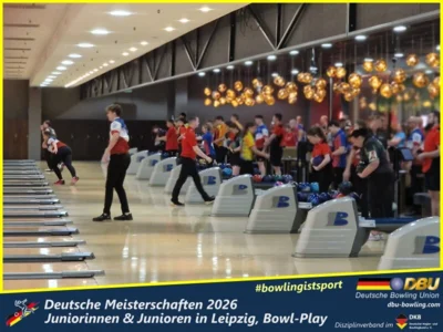 Foto des Albums: Fotoalbum 1 von den Deutsche Meisterschaften 2026 der  Juniorinnen & Junioren (U23) in Leipzig, Bowl-Play