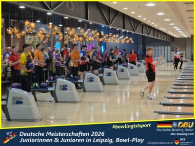 Foto des Albums: Fotoalbum 1 von den Deutsche Meisterschaften 2026 der  Juniorinnen & Junioren (U23) in Leipzig, Bowl-Play