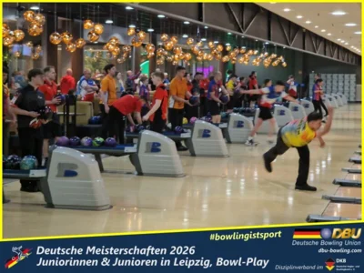 Foto des Albums: Fotoalbum 1 von den Deutsche Meisterschaften 2026 der  Juniorinnen & Junioren (U23) in Leipzig, Bowl-Play