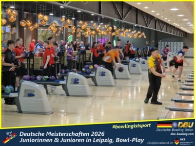 Foto des Albums: Fotoalbum 1 von den Deutsche Meisterschaften 2026 der  Juniorinnen & Junioren (U23) in Leipzig, Bowl-Play