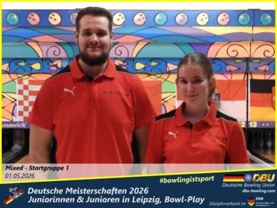 Foto des Albums: Fotoalbum 1 von den Deutsche Meisterschaften 2026 der  Juniorinnen & Junioren (U23) in Leipzig, Bowl-Play