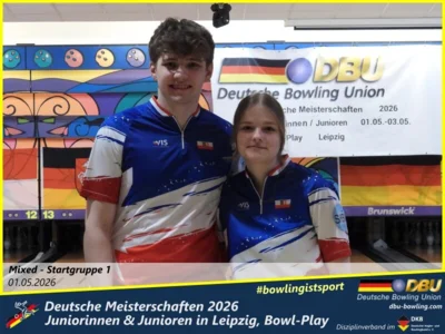 Foto des Albums: Fotoalbum 1 von den Deutsche Meisterschaften 2026 der  Juniorinnen & Junioren (U23) in Leipzig, Bowl-Play