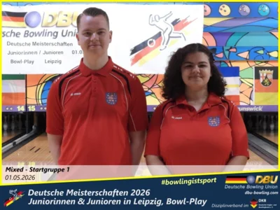 Foto des Albums: Fotoalbum 1 von den Deutsche Meisterschaften 2026 der  Juniorinnen & Junioren (U23) in Leipzig, Bowl-Play