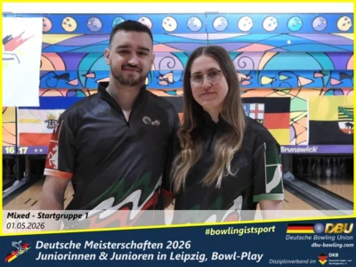 Foto des Albums: Fotoalbum 1 von den Deutsche Meisterschaften 2026 der  Juniorinnen & Junioren (U23) in Leipzig, Bowl-Play