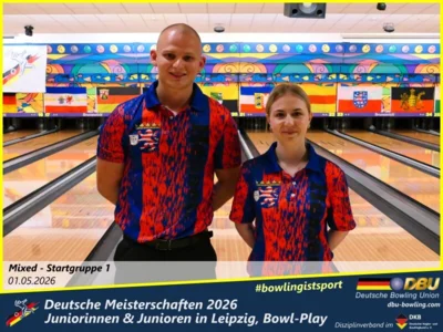 Foto des Albums: Fotoalbum 1 von den Deutsche Meisterschaften 2026 der  Juniorinnen & Junioren (U23) in Leipzig, Bowl-Play