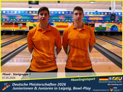 Foto des Albums: Fotoalbum 1 von den Deutsche Meisterschaften 2026 der  Juniorinnen & Junioren (U23) in Leipzig, Bowl-Play