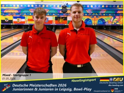 Foto des Albums: Fotoalbum 1 von den Deutsche Meisterschaften 2026 der  Juniorinnen & Junioren (U23) in Leipzig, Bowl-Play