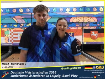 Foto des Albums: Fotoalbum 1 von den Deutsche Meisterschaften 2026 der  Juniorinnen & Junioren (U23) in Leipzig, Bowl-Play