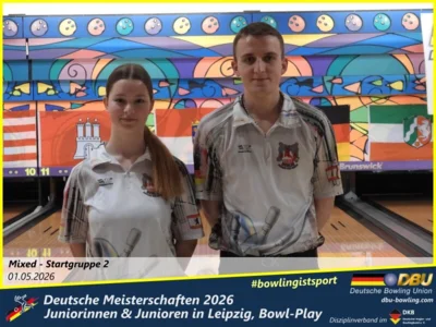 Foto des Albums: Fotoalbum 1 von den Deutsche Meisterschaften 2026 der  Juniorinnen & Junioren (U23) in Leipzig, Bowl-Play