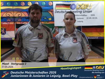 Foto des Albums: Fotoalbum 1 von den Deutsche Meisterschaften 2026 der  Juniorinnen & Junioren (U23) in Leipzig, Bowl-Play
