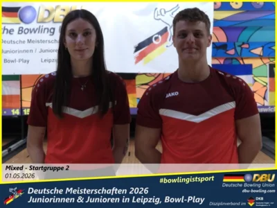Foto des Albums: Fotoalbum 1 von den Deutsche Meisterschaften 2026 der  Juniorinnen & Junioren (U23) in Leipzig, Bowl-Play