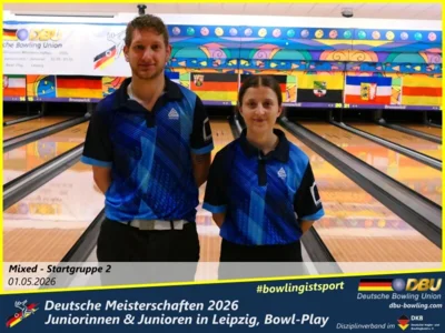 Foto des Albums: Fotoalbum 1 von den Deutsche Meisterschaften 2026 der  Juniorinnen & Junioren (U23) in Leipzig, Bowl-Play