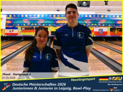 Foto des Albums: Fotoalbum 1 von den Deutsche Meisterschaften 2026 der  Juniorinnen & Junioren (U23) in Leipzig, Bowl-Play