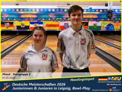 Foto des Albums: Fotoalbum 1 von den Deutsche Meisterschaften 2026 der  Juniorinnen & Junioren (U23) in Leipzig, Bowl-Play