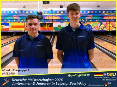Foto des Albums: Fotoalbum 1 von den Deutsche Meisterschaften 2026 der  Juniorinnen & Junioren (U23) in Leipzig, Bowl-Play