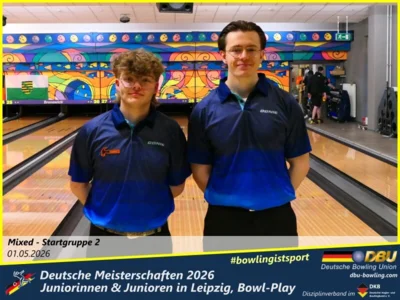 Foto des Albums: Fotoalbum 1 von den Deutsche Meisterschaften 2026 der  Juniorinnen & Junioren (U23) in Leipzig, Bowl-Play