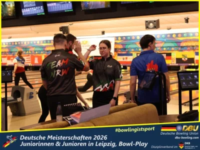 Foto des Albums: Fotoalbum 1 von den Deutsche Meisterschaften 2026 der  Juniorinnen & Junioren (U23) in Leipzig, Bowl-Play