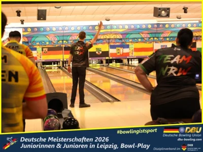 Foto des Albums: Fotoalbum 1 von den Deutsche Meisterschaften 2026 der  Juniorinnen & Junioren (U23) in Leipzig, Bowl-Play