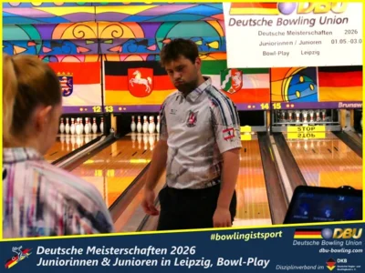 Foto des Albums: Fotoalbum 1 von den Deutsche Meisterschaften 2026 der  Juniorinnen & Junioren (U23) in Leipzig, Bowl-Play