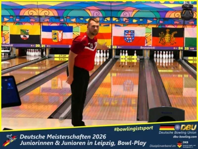 Foto des Albums: Fotoalbum 1 von den Deutsche Meisterschaften 2026 der  Juniorinnen & Junioren (U23) in Leipzig, Bowl-Play
