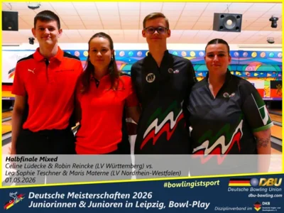 Foto des Albums: Fotoalbum 1 von den Deutsche Meisterschaften 2026 der  Juniorinnen & Junioren (U23) in Leipzig, Bowl-Play