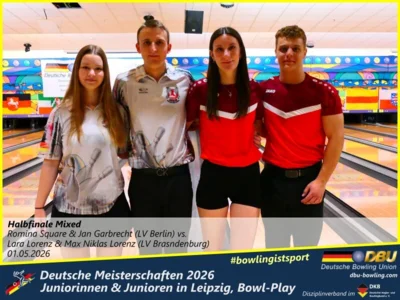 Foto des Albums: Fotoalbum 1 von den Deutsche Meisterschaften 2026 der  Juniorinnen & Junioren (U23) in Leipzig, Bowl-Play
