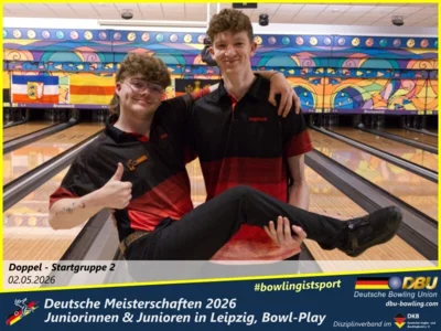 Foto des Albums: Fotoalbum 2 von den Deutsche Meisterschaften 2026 der  Juniorinnen & Junioren (U23) in Leipzig, Bowl-Play