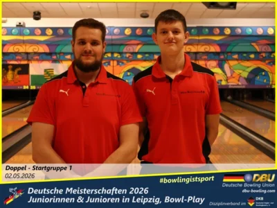 Foto des Albums: Fotoalbum 2 von den Deutsche Meisterschaften 2026 der  Juniorinnen & Junioren (U23) in Leipzig, Bowl-Play