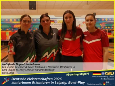 Foto des Albums: Fotoalbum 2 von den Deutsche Meisterschaften 2026 der  Juniorinnen & Junioren (U23) in Leipzig, Bowl-Play