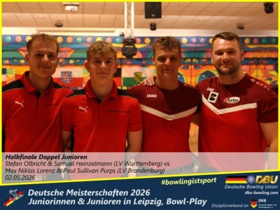Foto des Albums: Fotoalbum 2 von den Deutsche Meisterschaften 2026 der  Juniorinnen & Junioren (U23) in Leipzig, Bowl-Play