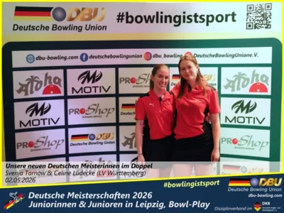 Foto des Albums: Fotoalbum 2 von den Deutsche Meisterschaften 2026 der  Juniorinnen & Junioren (U23) in Leipzig, Bowl-Play