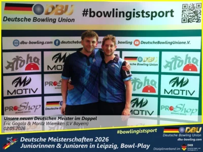 Foto des Albums: Fotoalbum 2 von den Deutsche Meisterschaften 2026 der  Juniorinnen & Junioren (U23) in Leipzig, Bowl-Play
