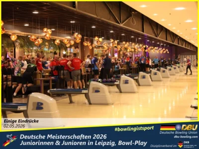 Foto des Albums: Fotoalbum 2 von den Deutsche Meisterschaften 2026 der  Juniorinnen & Junioren (U23) in Leipzig, Bowl-Play