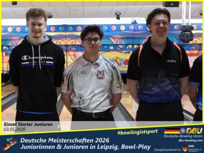 Foto des Albums: Fotoalbum 3 von den Deutsche Meisterschaften 2026 der Juniorinnen & Junioren (U23) in Leipzig, Bowl-Play