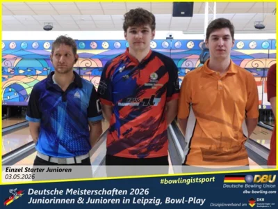 Foto des Albums: Fotoalbum 3 von den Deutsche Meisterschaften 2026 der Juniorinnen & Junioren (U23) in Leipzig, Bowl-Play