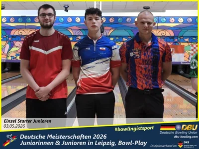 Foto des Albums: Fotoalbum 3 von den Deutsche Meisterschaften 2026 der Juniorinnen & Junioren (U23) in Leipzig, Bowl-Play